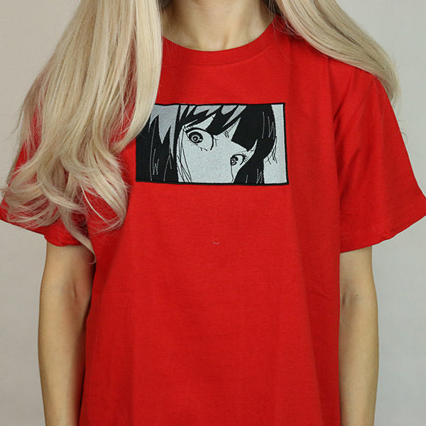 Anime embroidery T-Shirt