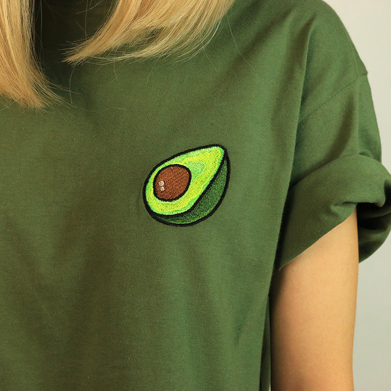 avocado embroidery shop t-shirt boogzel apparel 