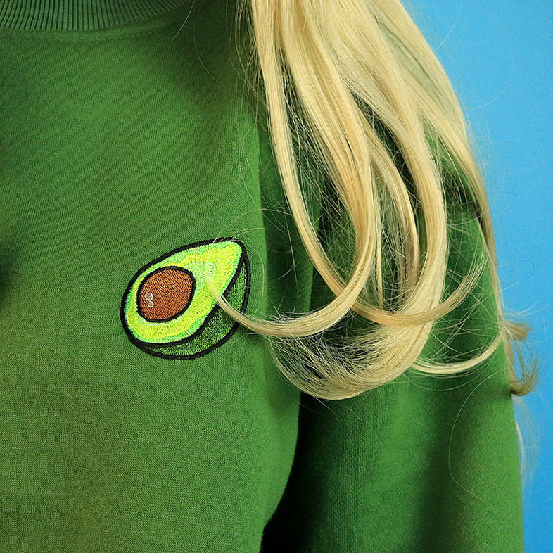 Avocado embroidery  boogzel apparel