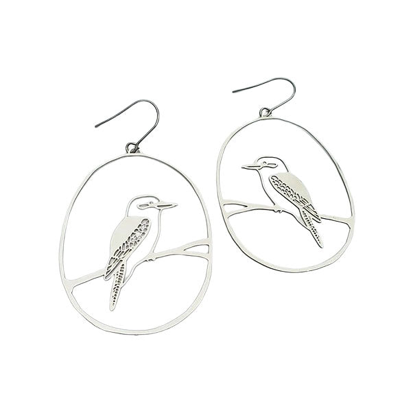 Bird Outline Aesthetic Earrings