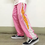 Flames Pants pink boogzel apparel buy shop usa uk