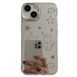 cat and star iphone case boogzel clothing
