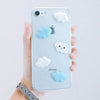 cloud iphone case cute glitter grunge
