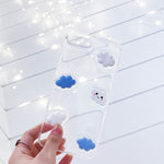 cloud iphone case cute glitter grunge