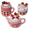 Cottagecore Strawberry Cookies Ceramic Mug