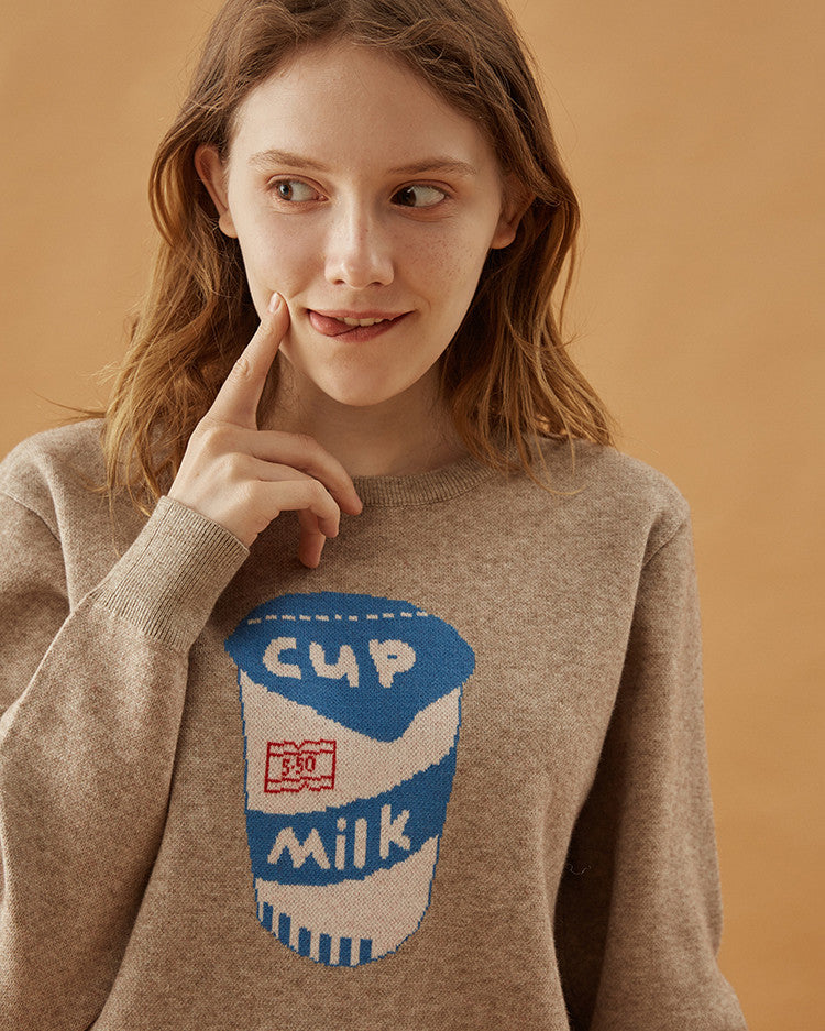 Cup of milk jumper boogzel apparel free shipping buy