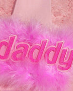 Daddy Girl Fur Sandals - Boogzel Apparel - 4