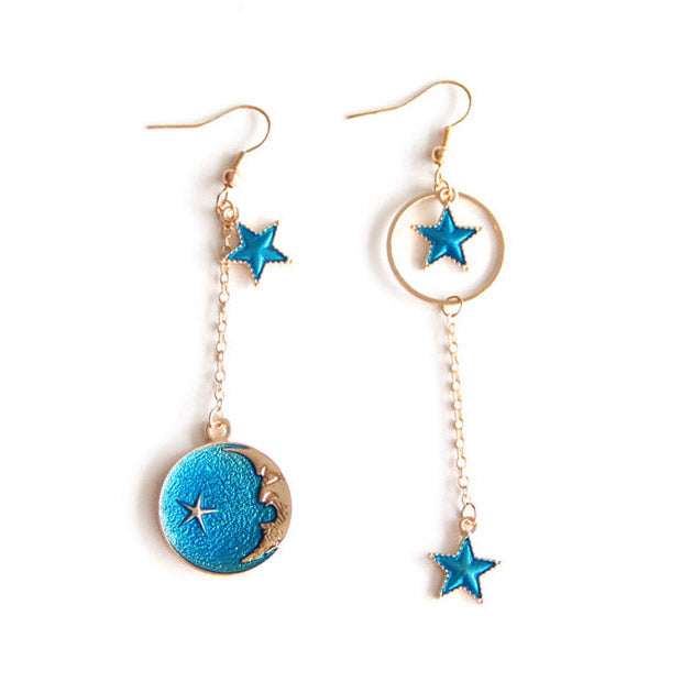 space earrings