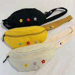 flower embroidery Fanny Pack boogzel apparel