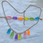 jelly bear necklace