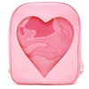pink Heart Glitter Backpack boogzel apparel