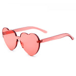 red heart transparent  sunglasses boogzel apparel