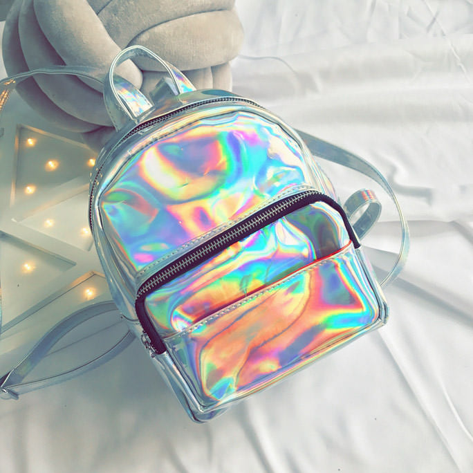 Holographic Mini Backpack boogzel apparel