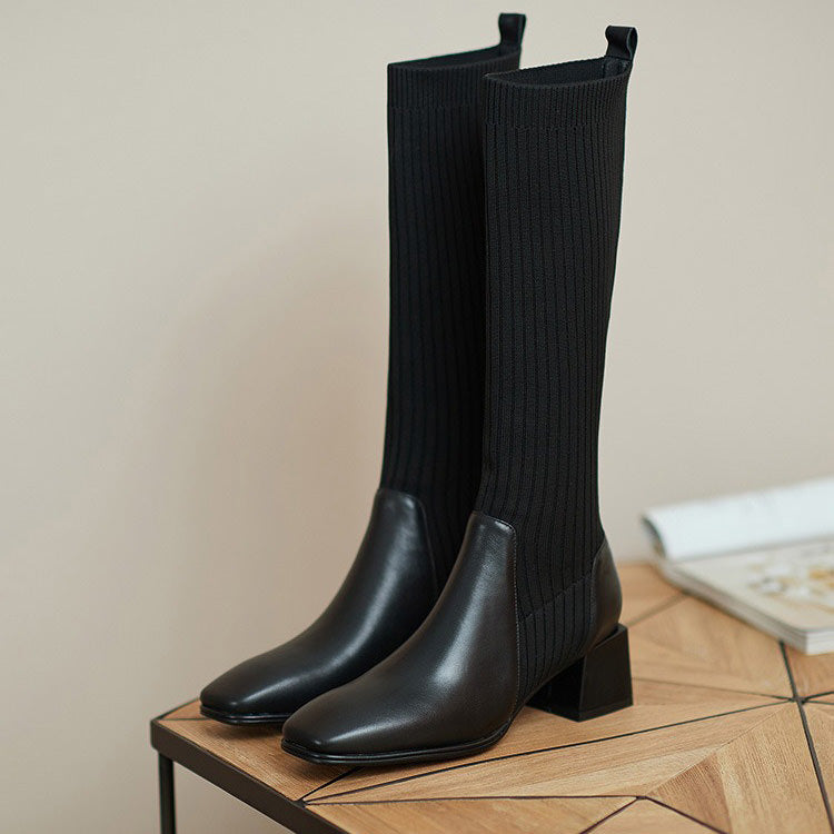 aesthetic knee socks boots boogzel apparel