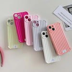 minimalist aesthetic striped iphone case boogzel clothing