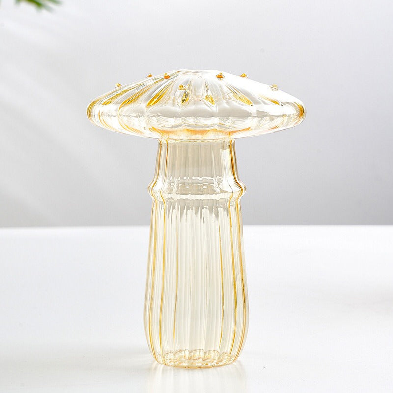 Grandma's House Nordic Mushroom Glass Vase
