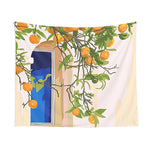Mediterranean House Wall Tapestry