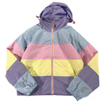 jacket polyvore niche pastel rainbow boogzel apparel