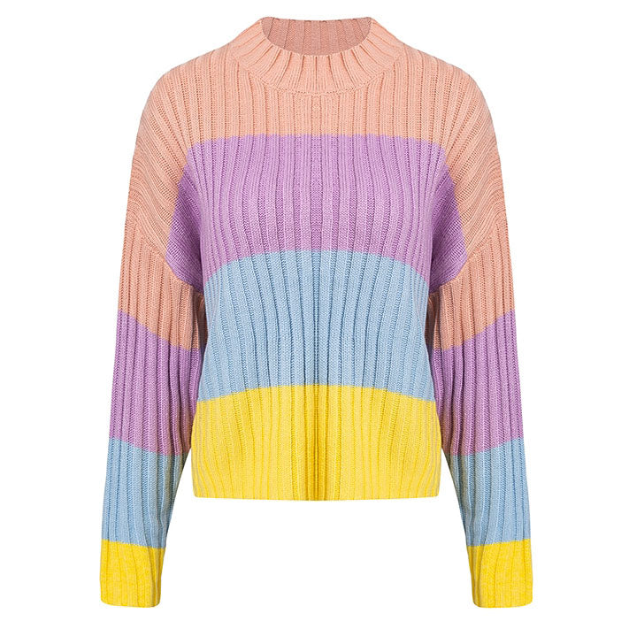 pastel rainbow jumper boogzel apparel
