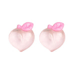Aesthetic Peach Earrings