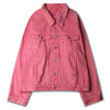 pink denim jacket boogzel apparel
