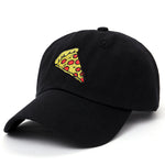 black Pizza slice hat cap tumblr boogzel apparel