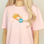 planet embroidery t-shirt boogzel