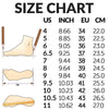 shoes size chart boogzel apparel