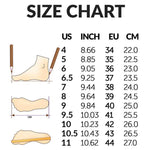shoes size chart boogzel apparel 