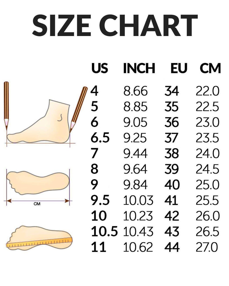 shoes size chart boogzel apparel buy shop