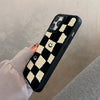 smile checkered iphone case boogzel clothing