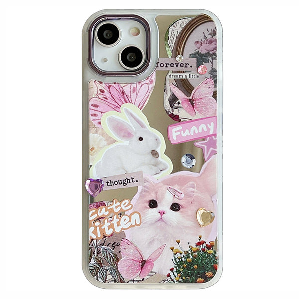 soft aesthetic bunny iphone case boogzel clothing