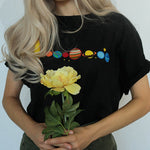 aesthetic planet solar system space t-shirt boogzel apparel
