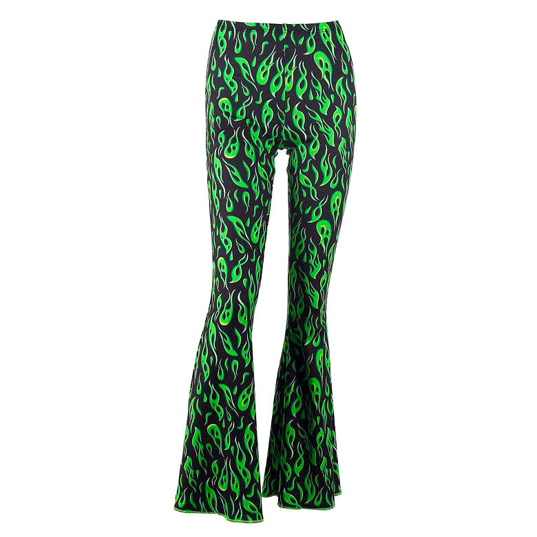 Toxic Flame Flared Pants