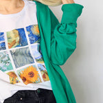 van gogh t-shirt tee shirt painting aesthetic art tumblr soft grunge fashion blog outfit boogzel apparel