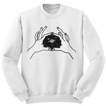 planet aesthetic space sweatshirt boogzel apparel